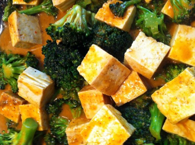 TofuBroccoliRedCurry